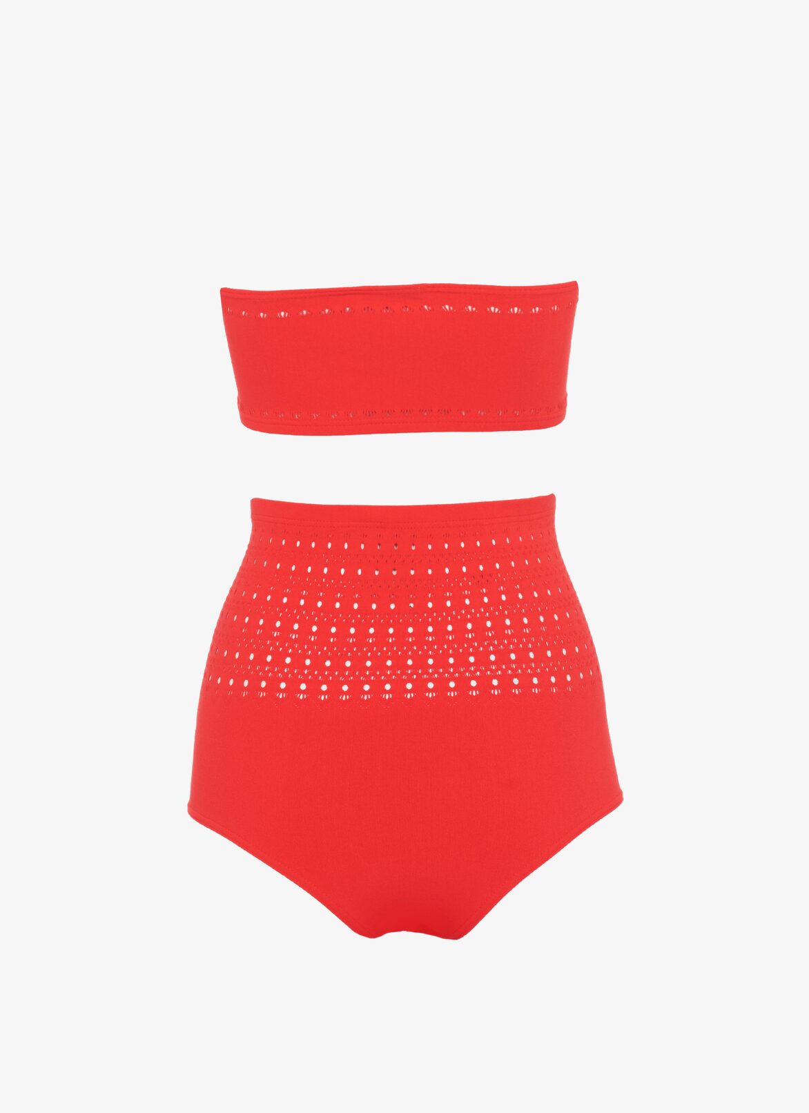 BIKINI SEAMLESS SWIMSUIT ALAÏA SCARLET BIKINI SEAMLESS SWIMSUIT